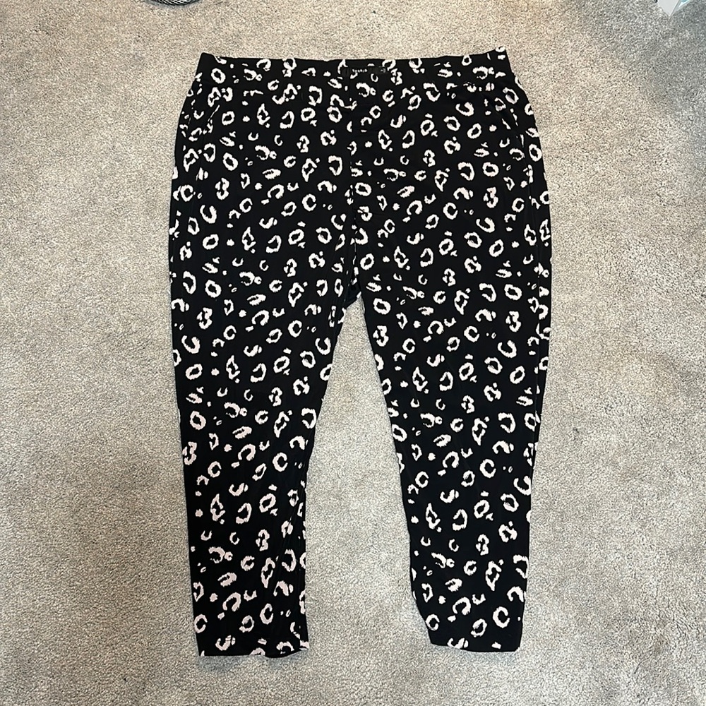 Cheetah Print Slack Leggings